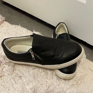 womens black Steve Madden sneakers